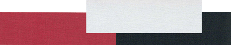Meisterbindung "Leinen" ab einem Set in rot, weiß oder schwarz lieferbar